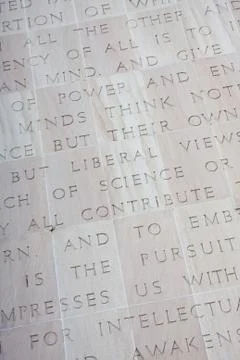 Historic quote Stock Photos