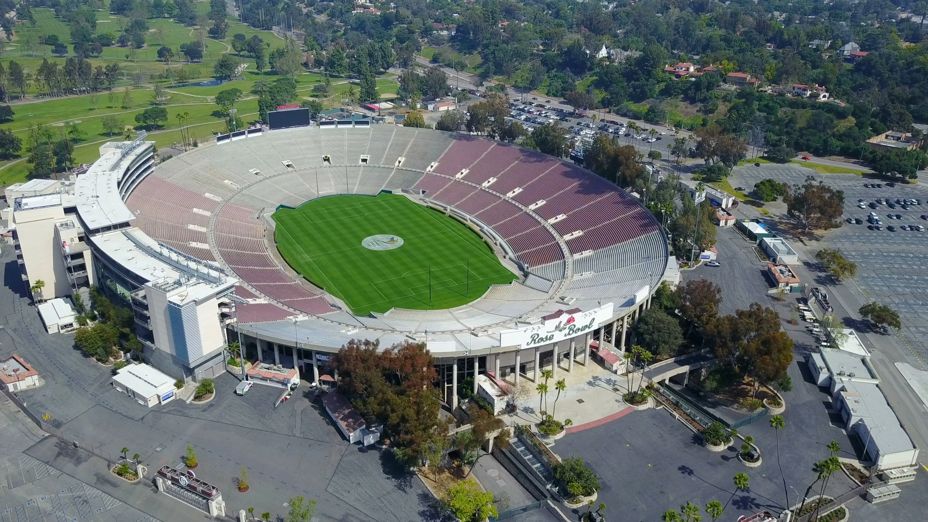 rose bowl in 4k