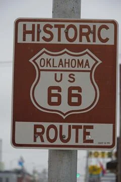 Historic Route 66 Stock Photos