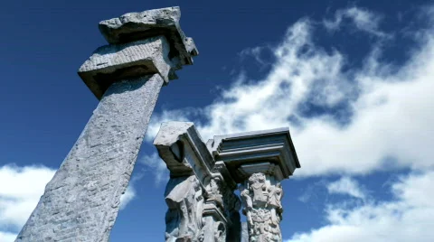 Historic sites Stock Footage 544892