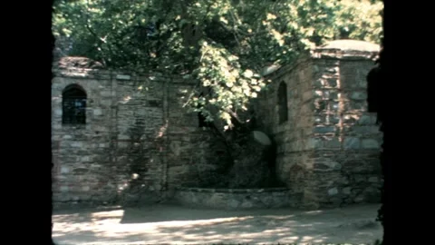 Historic Stone Building Stock Footage 277585234