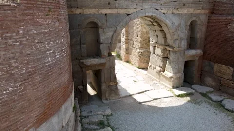 Historic Stone Ruins Video stock 331993708