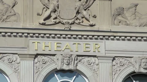 Historic theater Stock Footage 24578037