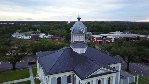 Historic Thomas County Courthouse Vídeo Stock 77741024