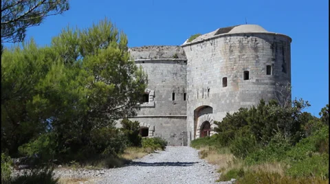 Historic Tower Arza Stock Footage 32402059