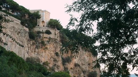 Historic Villa Over The Cliff. Vídeos de archivo 112753531