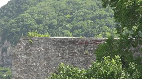 Historic wall Stock Footage 10813867