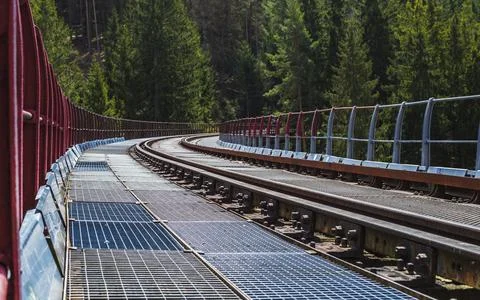The historic ziemestal bridge in thuringia Stock Photos