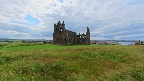 Historical abbey ruins Stock-Footage 247349523