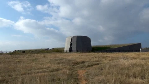 Historical and memorial complex to heroic defenders of Sevastopol Stock Footage 105778141
