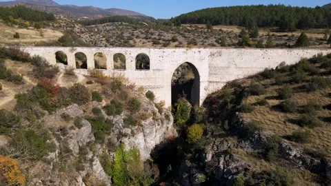 Historical Aqueduct 스톡 동영상 333010476