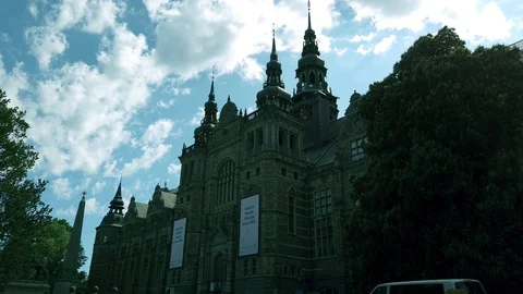 Historical architecture museum of vasa Stock Footage 110770464