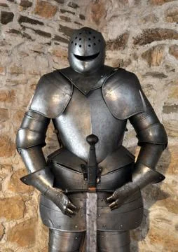 The historical armor Stock Photos