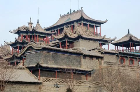 Historical buddhist temple Stock Photos
