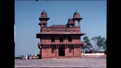 Historical Building with Domes Video stock 276292813