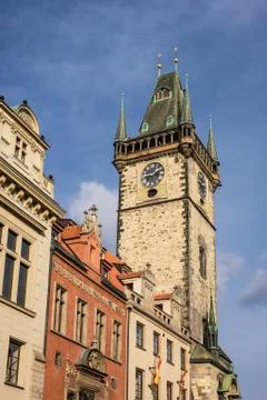Historical building in Prag Stock Photos