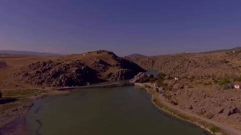 Historical Cesnigir Bridge Video stock 110846299