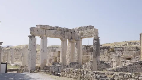 Historical columns, Historical columns from ancient Rome,  Antique columns, Stock Footage 273978795