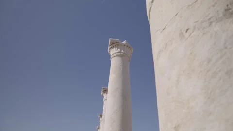 Historical columns, Historical columns from ancient Rome,  Antique columns, Stock Footage 273979426