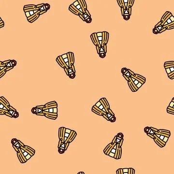 Historical cosplay vector seamless pattern Stockillustratie