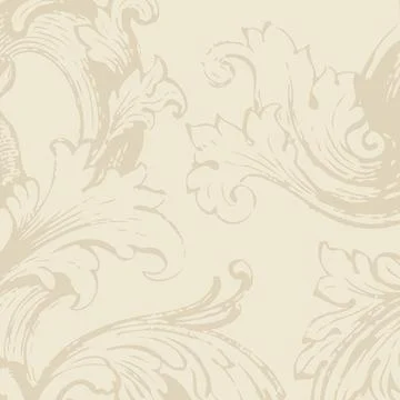 Historical floral pattern background design Stock Illustration