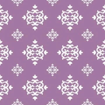 Historical floral pattern background design Stock Illustration