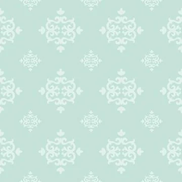 Historical floral pattern background design Stock Illustration