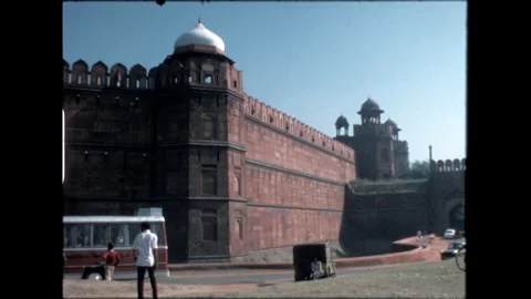 Historical Fort Wall Stock Footage 276292420