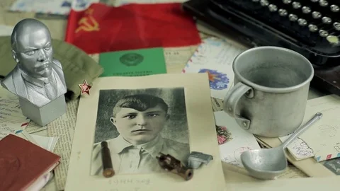 Historical installation 03 Video stock 79523264