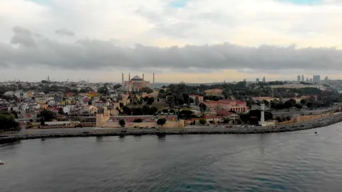 Historical Istanbul Aerial View 動画素材 288124853