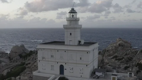Historical Lighthouse Stock Footage 123333297