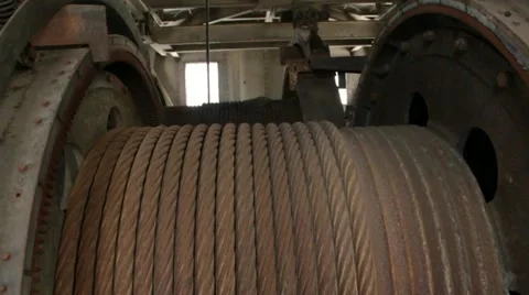 Historical mining dredge in Alaska HD Stock Footage 10879031