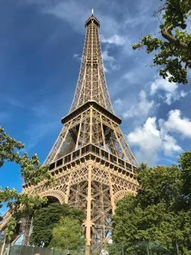 Historical monuments Eiffel Tower 写真素材