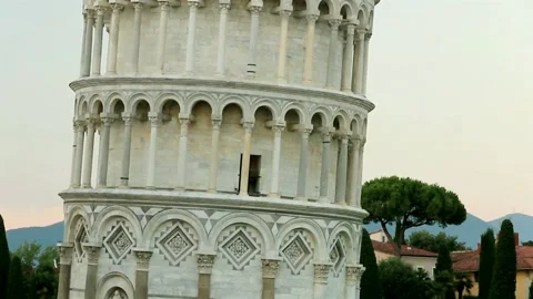 The historical monuments of Pisa. Stock Footage 135611416