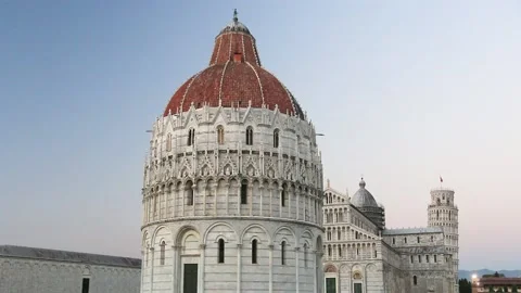 The historical monuments of Pisa. Stock Footage 135613147