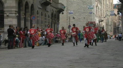 Historical Parade 15 Stock Footage 94270