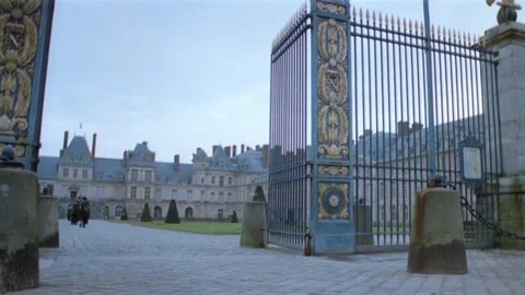 Historical reenactment of Napolean and his troops, Paris, France. Video stock 163175156