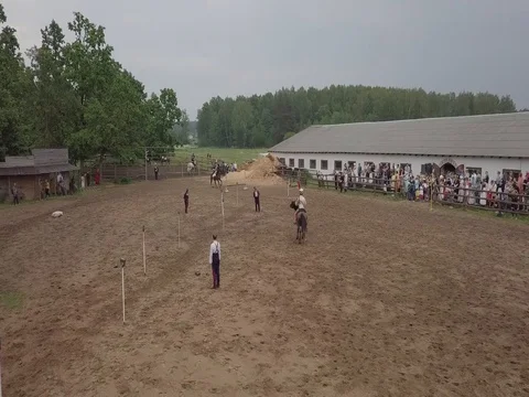 Historical setting Stock Footage 77337905