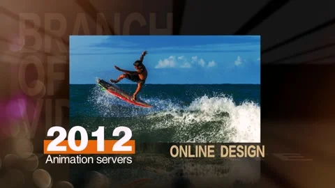 Historical slideshow After Effects stock