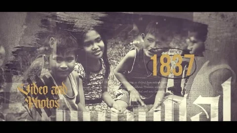 Historical Slideshow 库存 After Effects