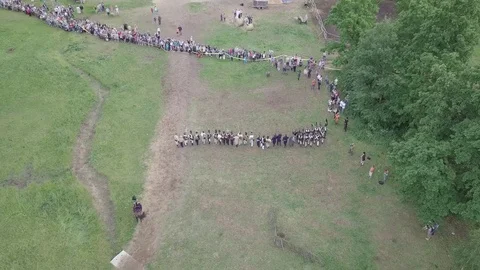 Historical staging Stock Footage 77323659