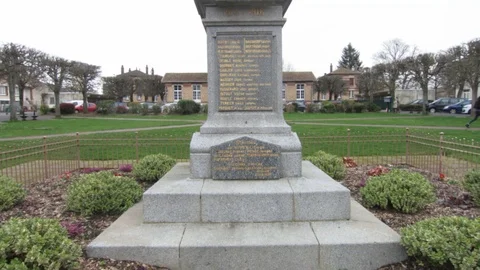 Historical statue or monument Stock Footage 126818228