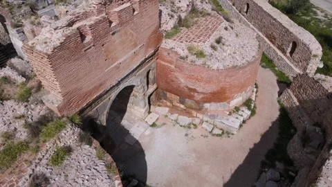 Historical Stone Ruins 스톡 동영상 332300580