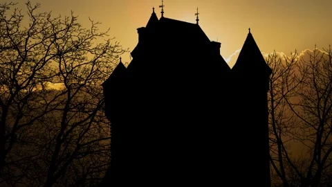 Historical Tower Silhouette: Worms Germa 