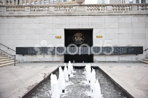 Historical Vietnam War Memorial Stock Photos