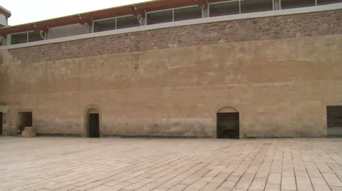 Historical Walls Stock Footage 46083090
