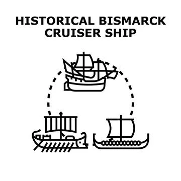Historical water transportation evolution developing concept Stock Illustration