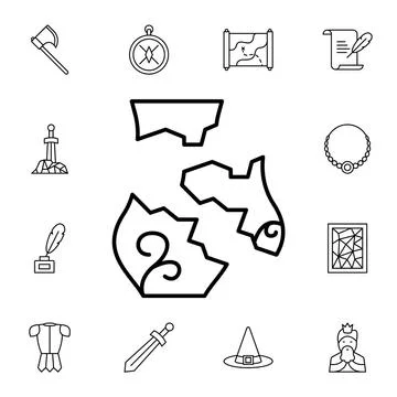 History, ceramics, found flat vector icon in history pack Stock Illustration