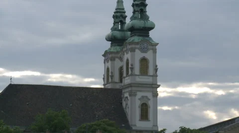 History of Hungary Towers Stock Footage 45996284
