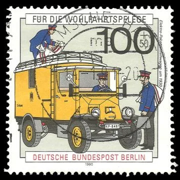 History of post Stock Illustration